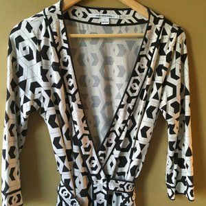 DIANE VON FURSTENBERG Silk Wrap Dress